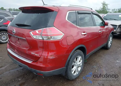 2016 Nissan Rogue Sv from USA, damaged, VIN KNMAT2MVXGP603651